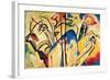 Composition No. 4, 1911-Wassily Kandinsky-Framed Giclee Print