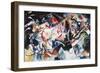 Composition No 6, 1913-Wassily Kandinsky-Framed Giclee Print