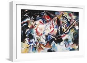 Composition No 6, 1913-Wassily Kandinsky-Framed Giclee Print