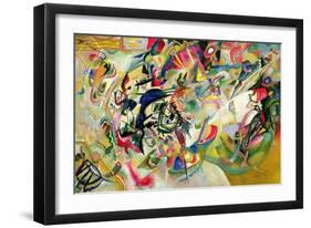 Composition No. 7-Wassily Kandinsky-Framed Art Print