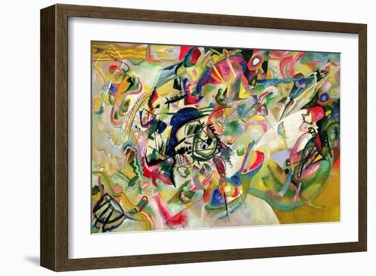 Composition No. 7-Wassily Kandinsky-Framed Art Print