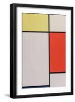 Composition No. II, 1927-Piet Mondrian-Framed Giclee Print