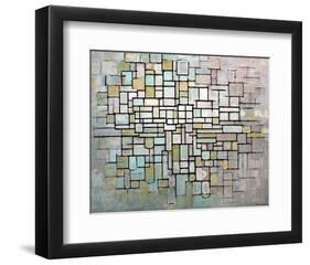 Composition No. II-Piet Mondrian-Framed Art Print