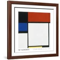 Composition No. III / Fox Trot B with Black, Red, Blue and Yellow, 1929-Piet Mondrian-Framed Art Print