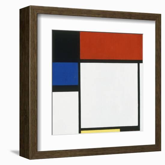 Composition No. III / Fox Trot B with Black, Red, Blue and Yellow, 1929-Piet Mondrian-Framed Art Print