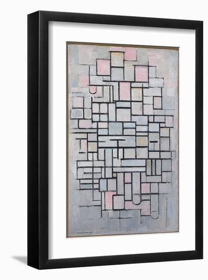 Composition No. IV-Piet Mondrian-Framed Art Print