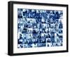 Composition of Different Kind of People-olly2-Framed Photographic Print