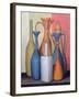 Composition of Vessels, Varying Tones-Brian Irving-Framed Giclee Print