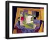 Composition on a Table, 1916-Juan Gris-Framed Giclee Print