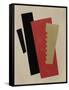 Composition (Red-Black-Gol)-Lyubov Sergeyevna Popova-Framed Stretched Canvas