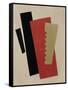 Composition (Red-Black-Gol)-Lyubov Sergeyevna Popova-Framed Stretched Canvas