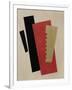 Composition (Red-Black-Gol)-Lyubov Sergeyevna Popova-Framed Giclee Print