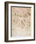 Composition Sketch For the Adoration of the Magi, 1481-Leonardo da Vinci-Framed Giclee Print