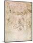 Composition Sketch For the Adoration of the Magi, 1481-Leonardo da Vinci-Mounted Giclee Print