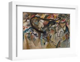 Composition V (1911)-Wassily Kandinsky-Framed Art Print