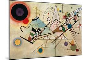 Composition VIII, 1923-Wassily Kandinsky-Mounted Giclee Print