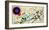 Composition VIII (detail)-Wassily Kandinsky-Framed Art Print