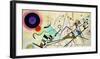 Composition VIII (detail)-Wassily Kandinsky-Framed Art Print