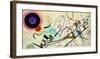 Composition VIII (detail)-Wassily Kandinsky-Framed Art Print