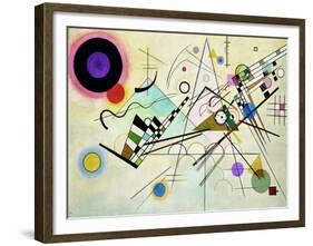 Composition VIII-Wassily Kandinsky-Framed Art Print