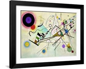 Composition VIII-Wassily Kandinsky-Framed Art Print