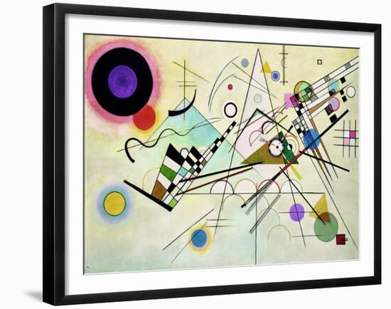 Composition VIII-Wassily Kandinsky-Framed Art Print