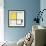 Composition with Blue and Yellow-Piet Mondrian-Framed Giclee Print displayed on a wall