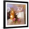 Composition with Cupper Jug-Spartaco Lombardo-Framed Art Print