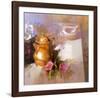 Composition with Cupper Jug-Spartaco Lombardo-Framed Art Print