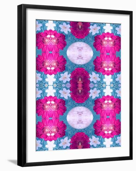 Composition with Flowers and Design-Alaya Gadeh-Framed Photographic Print