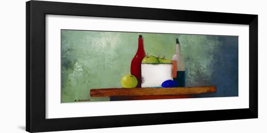 Composition with Fruits I-Anouska Vaskebova-Framed Art Print