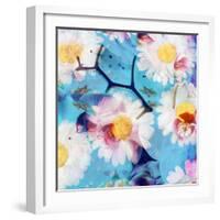 Composition with Orchid and Other Flowers-Alaya Gadeh-Framed Photographic Print