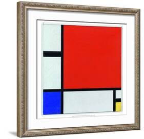 Composition with Red, Blue and Yellow, 1930-Piet Mondrian-Framed Art Print