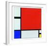 Composition with Red, Blue and Yellow, 1930-Piet Mondrian-Framed Art Print