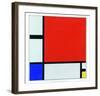 Composition with Red, Blue and Yellow, 1930-Piet Mondrian-Framed Art Print