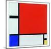 Composition with Red, Blue and Yellow, 1930-Piet Mondrian-Mounted Art Print