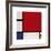 Composition with Red, Blue and Yellow, 1930-Piet Mondrian-Framed Giclee Print