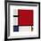 Composition with Red, Blue and Yellow, 1930-Piet Mondrian-Framed Giclee Print