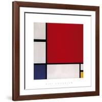 Composition with Red, Blue and Yellow, 1930-Piet Mondrian-Framed Giclee Print