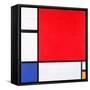 Composition with Red, Yellow and Blue, 1930-Piet Mondrian-Framed Stretched Canvas