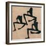 Composition with Three Male Nudes, 1910-Egon Schiele-Framed Giclee Print