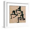 Composition with Three Male Nudes-Egon Schiele-Framed Giclee Print