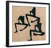 Composition with Three Male Nudes-Egon Schiele-Framed Art Print