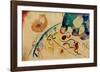 Composition with Trojka Theme, 1911/12-Wassily Kandinsky-Framed Giclee Print