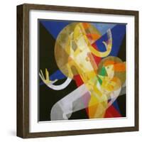 Composition with Two Nudes, c.1925-Marianne Ullmann-Framed Art Print