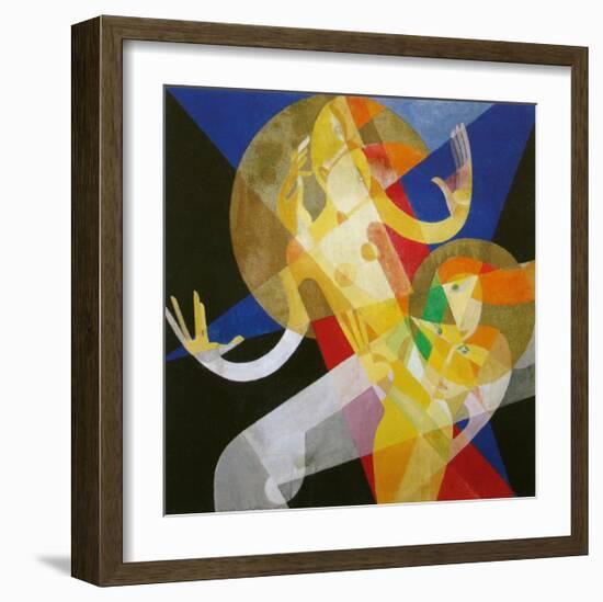 Composition with Two Nudes, c.1925-Marianne Ullmann-Framed Art Print