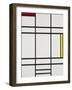 Composition with White, Red and Yellow, 1938-42-Piet Mondrian-Framed Giclee Print