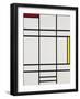 Composition with White, Red and Yellow, 1938-42-Piet Mondrian-Framed Giclee Print