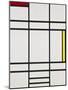 Composition with White, Red and Yellow, 1938-42-Piet Mondrian-Mounted Giclee Print