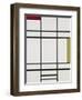 Composition with White, Red and Yellow, 1938-42-Piet Mondrian-Framed Giclee Print